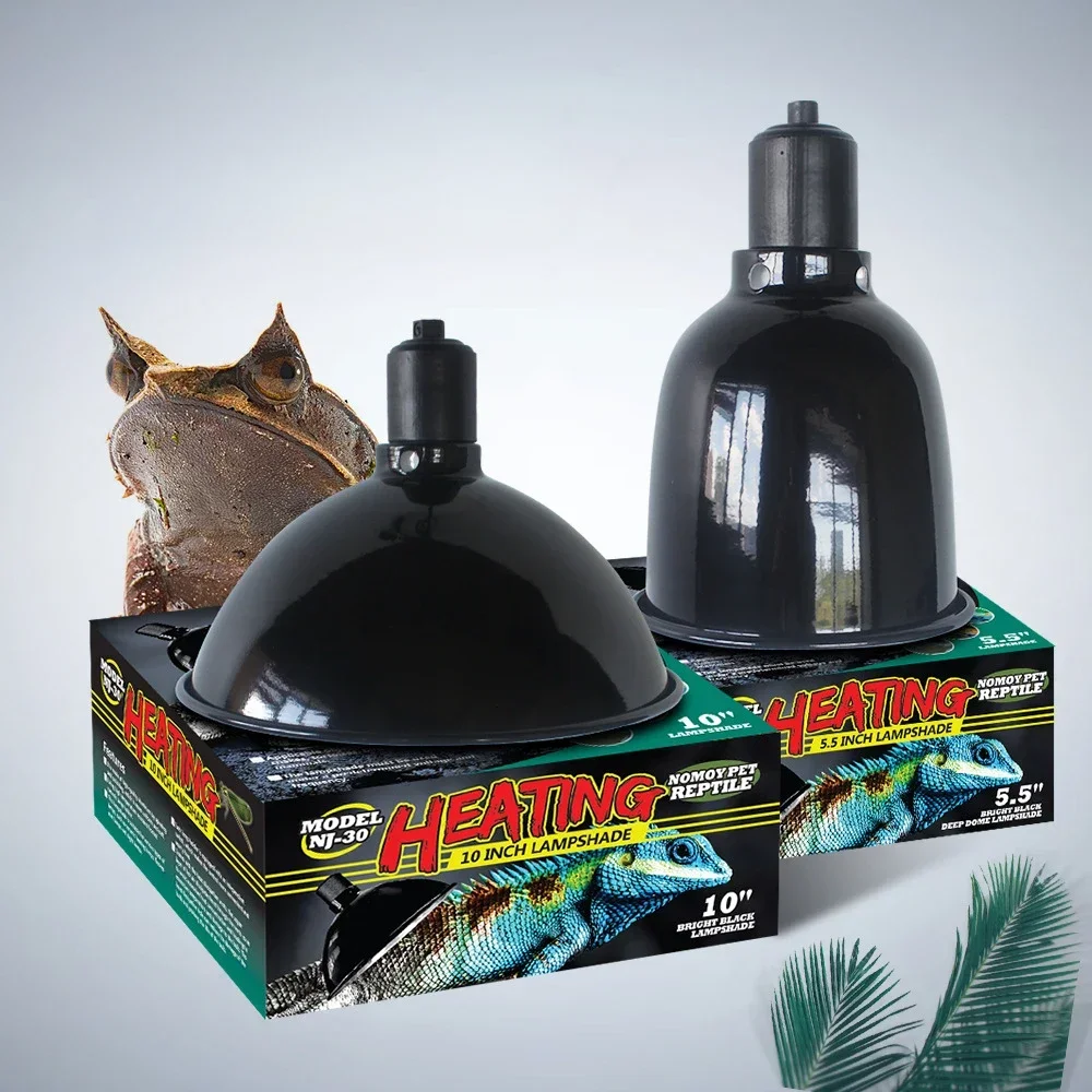 Ceramic Heat Emitter - Reptile Deep Dome Lampshade 5.5/8.5/10 Inch