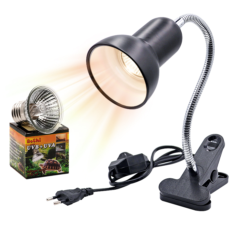 Ceramic Heat Emitter - UVA+UVB 3.0 Reptile Lamp Holder Set