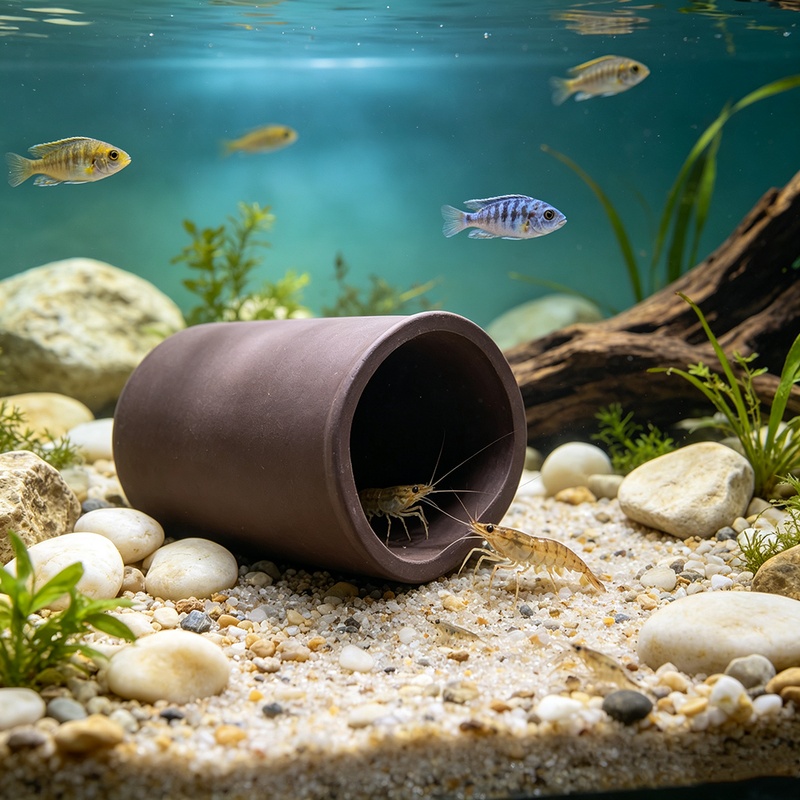 New Fish Tank Cave Aquarium Sh - đánh giá và giá Hide Cave Ceramic