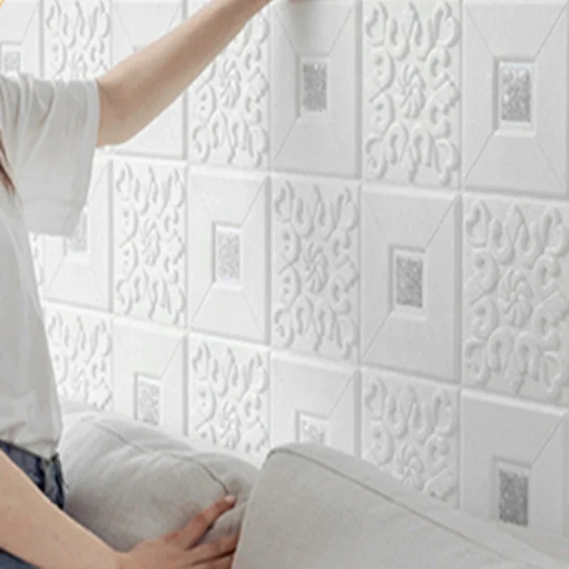 70*100cm Vintage Brick 3D Foam - đánh giá và giá Pvc Panel Background