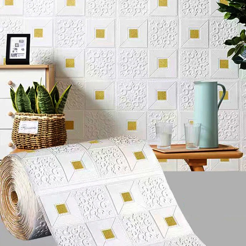 70*100cm Vintage Brick 3D Foam - đánh giá và giá Pvc Panel Background