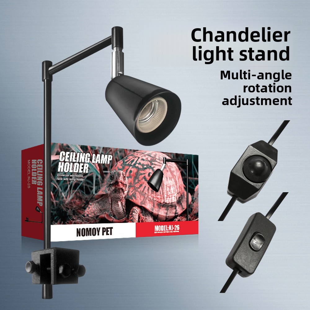 NOMOY Reptile Lamp Stand with  - đánh giá và giá Ceramic Heat Emitter